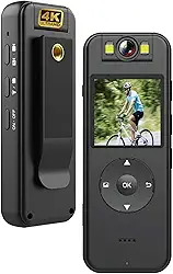 Mini Camera corporal de ação esportiva wifi Ultra HD 4K Portátil Grava Vídeo Com Visão Noturna cs09 Até 256GB Sem Cartão