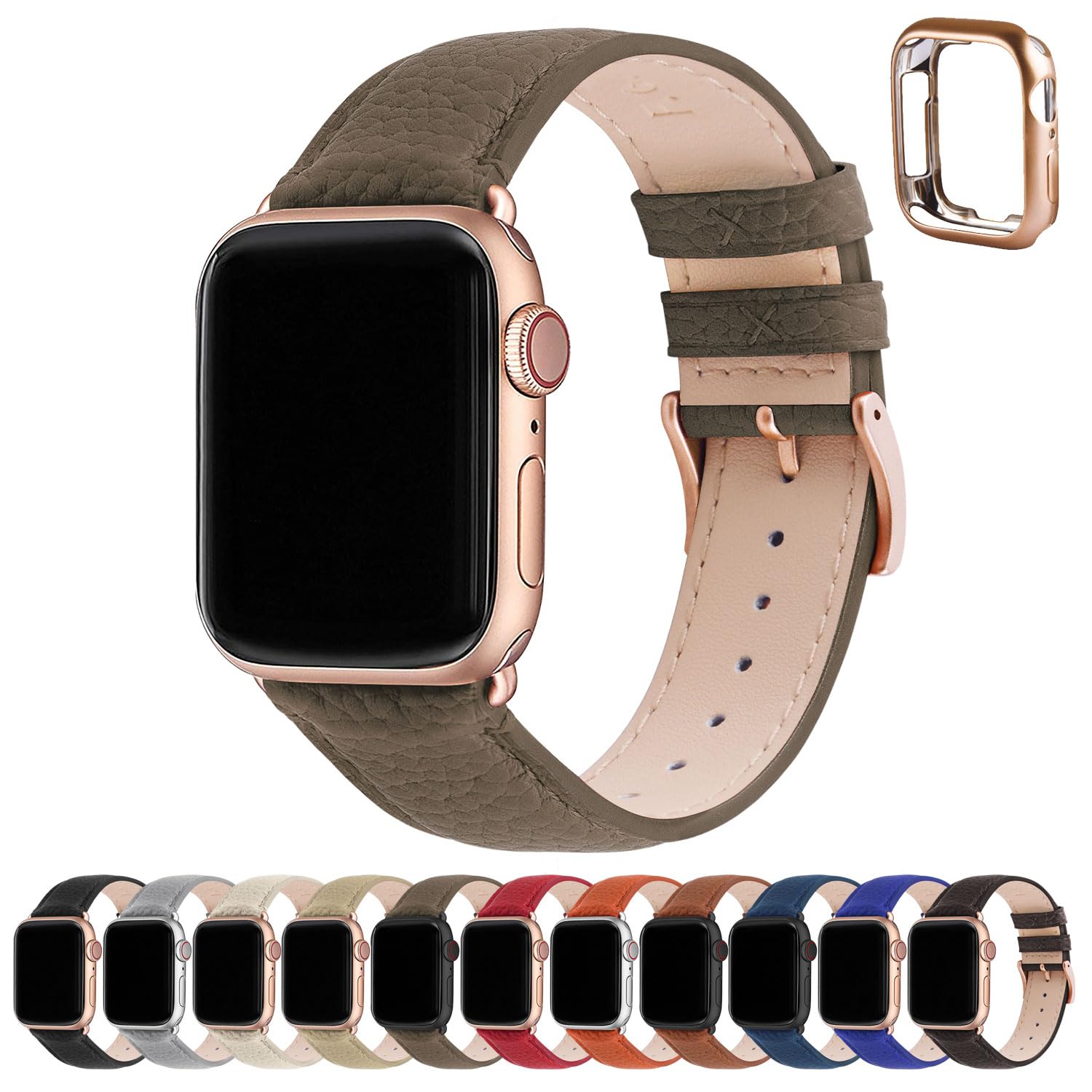 Apple Watch - 【革バンド付き】Apple Watch 38mm 初期型 Amazon.co.jp: アップルウォッチ バンド 38mm 40mm 41mm 42mm