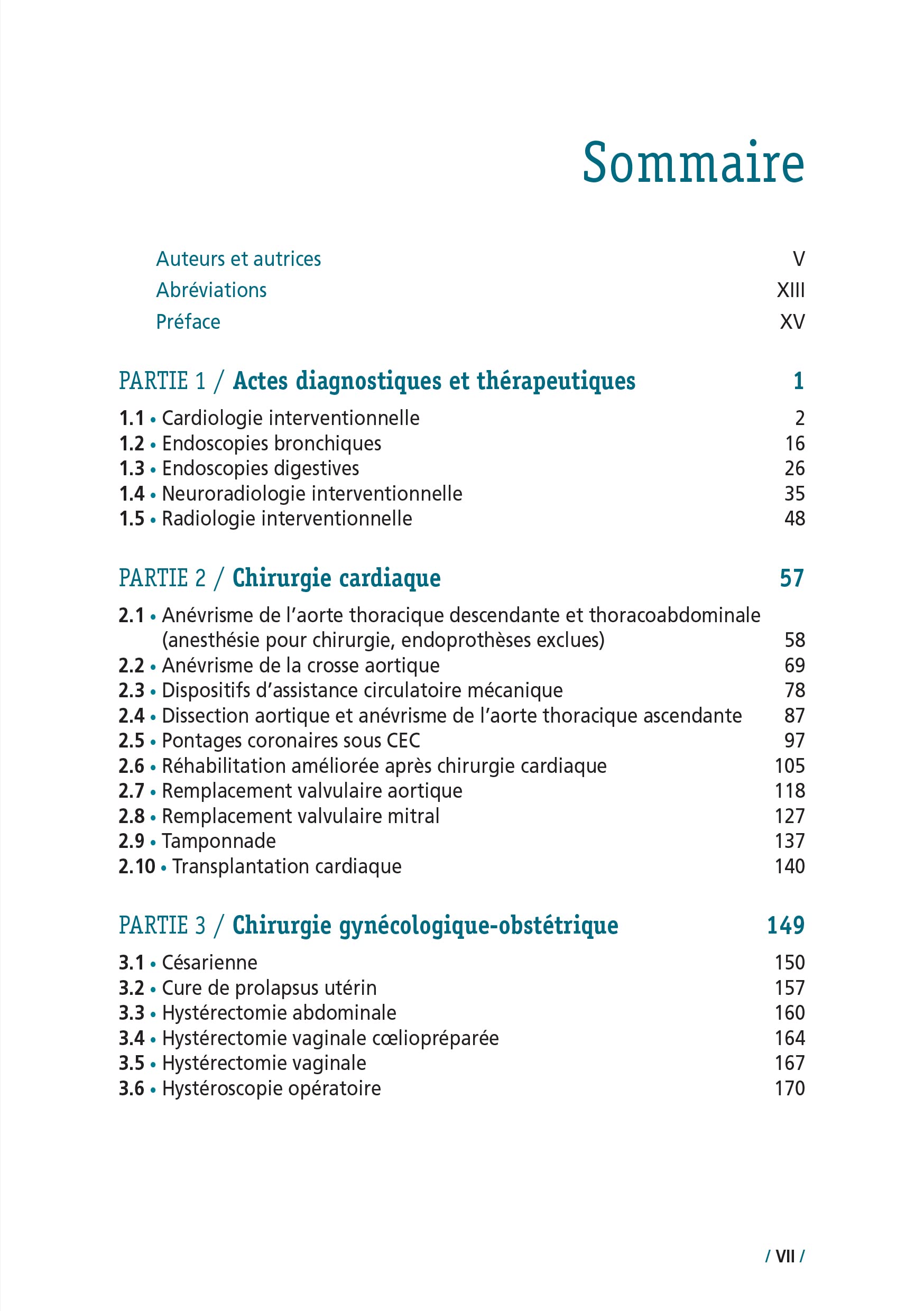 Procédures anesthésiques liées aux techniques chirurgicales: Volume 1