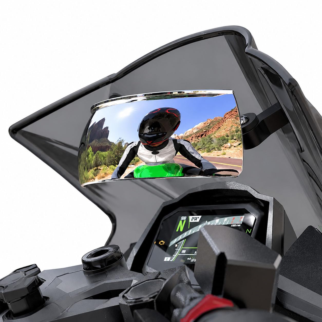 Espejo retrovisor panorámico CSC City Slicker con 180 grados de visión cónvexa