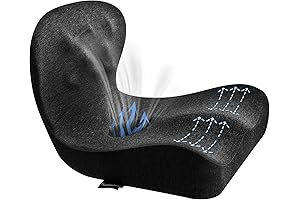 Back and Butt Support Office Chair Cushion Provides Extreme Comfort