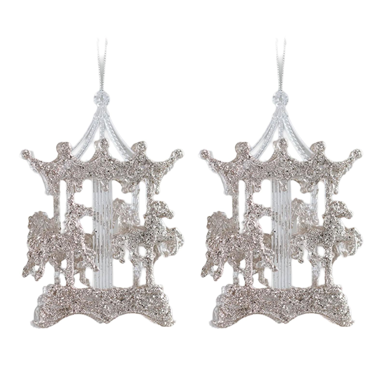 Tsophreniq Seasonal Hanging Decoration Accent Elegant Christmas Bauble Stylish Tree Charm Festival Adornment Seasonal Decoration Accent