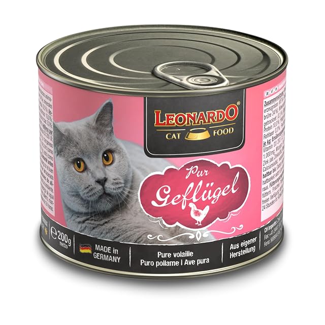 Foto 2 de 6 de Belcando Leonardo Feline Rico En Ave Caja 6X200Gr 2400 g