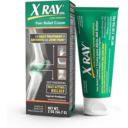 X Ray Dol Topical Arthritis Pain Reliever Cream, for Daily Joint & Muscle Pain, Full Prescription Strength, Fast-Acting Relief, 2 Ounces