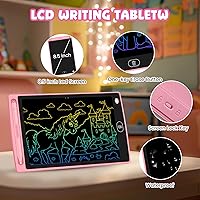 Vista 5 de 20 Pack LCD Writing Tablet for Kids - Erasable and Reusable Toddler Doodle Board in 8.5 inch, Ideal Drawing Pad for Learning Toy for Ages 3-8, Gift