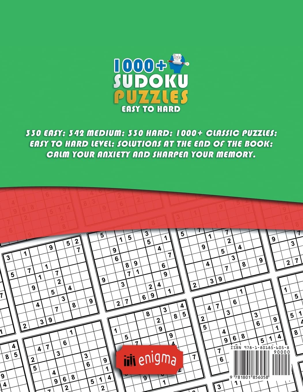 SUDOKU 1000 +: Easy to Hard