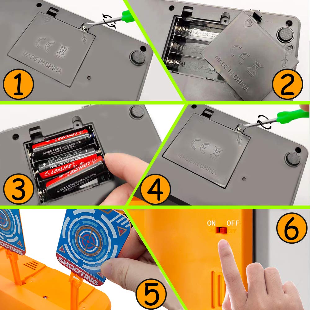 Cible électronique NERF ELITE 11509 - Pour entraîner sa précision - Jouet intérieur pour enfant