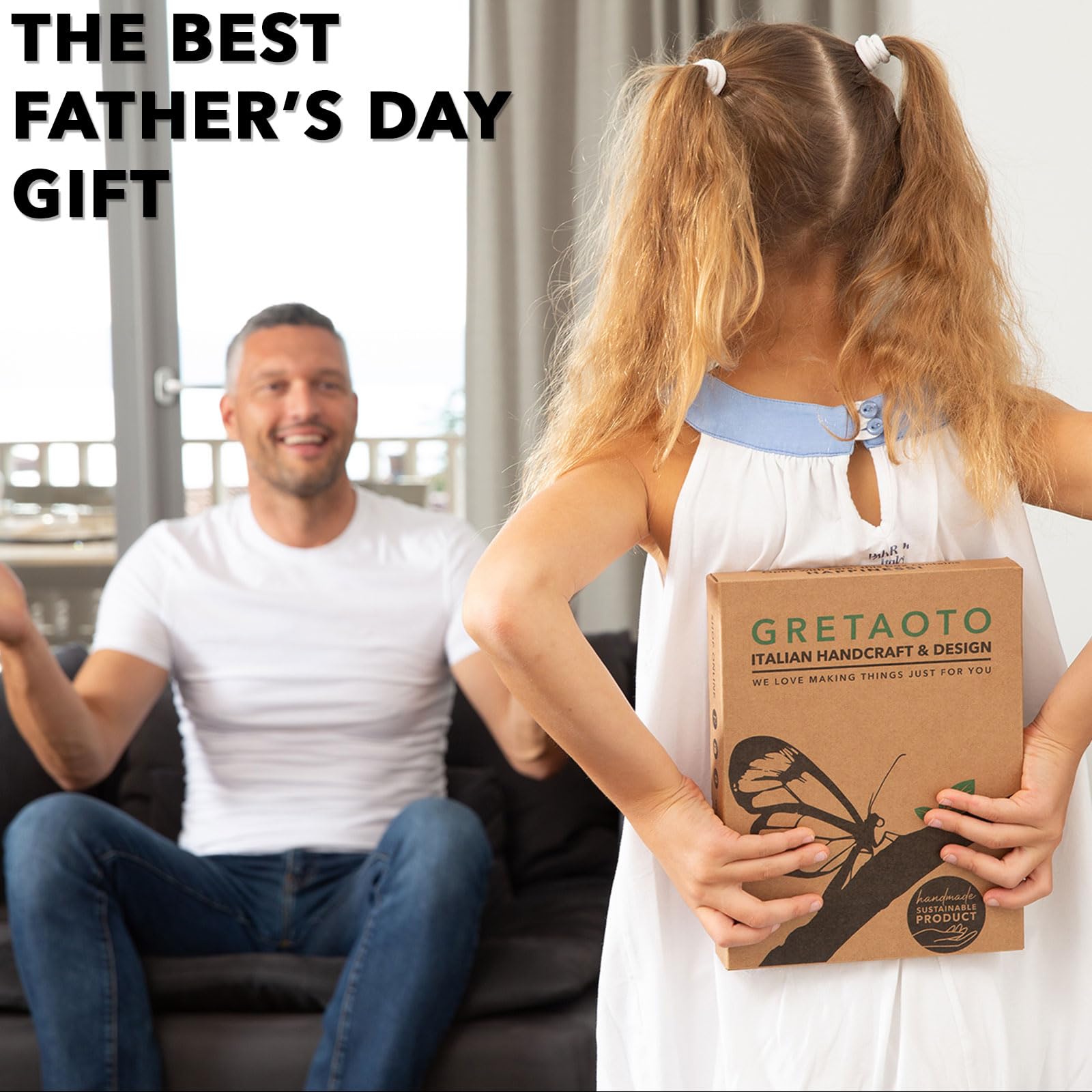 Organizzatore da scrivania Personalizzato con foto, Svuotatasche Compatibile con Smartphone, Supporto Carica Orologio, Regalo per Uomo, Natale, Compleanno, Anniversario, San Valentino
