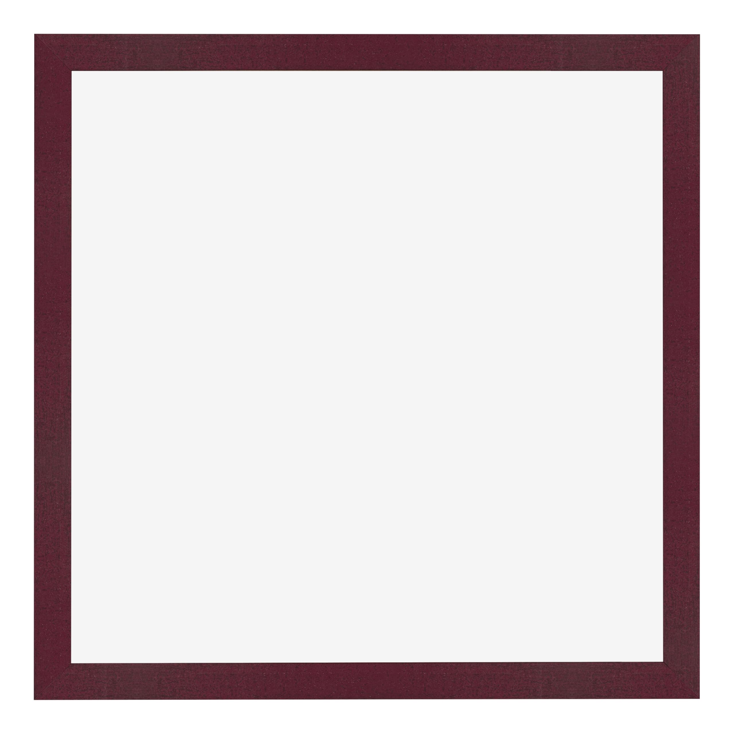Dutch Frame Factory - Picture frame 55x55 cm - Wine Red Swept - MDF Picture frame with Antireflex Acrylic glass - Photo frame 55x55 cm - Benno