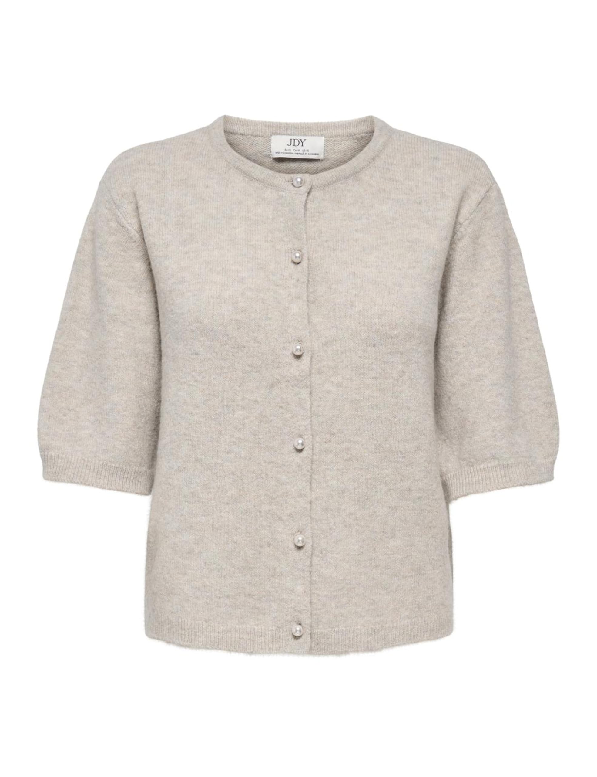JDY Damen Jdyrue Life 2/4 Pearl Cardigan KNT