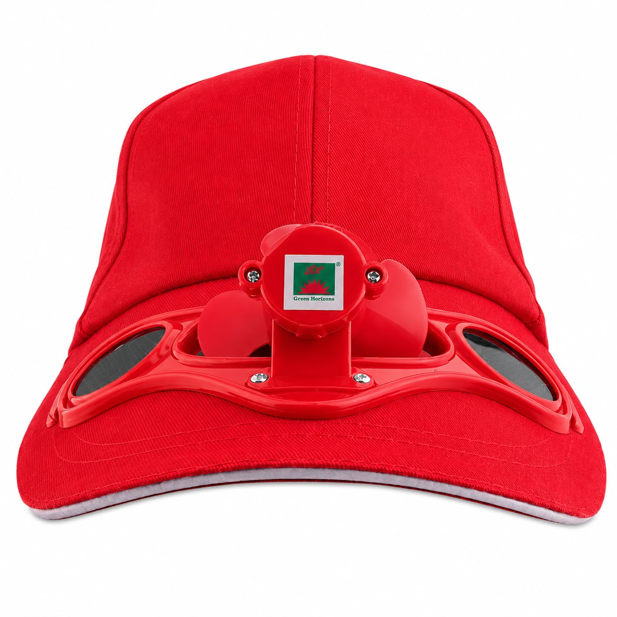 Solar Power Cooling Fan Cap – Outdoor Baseball Golf Fishing Hat-image-2