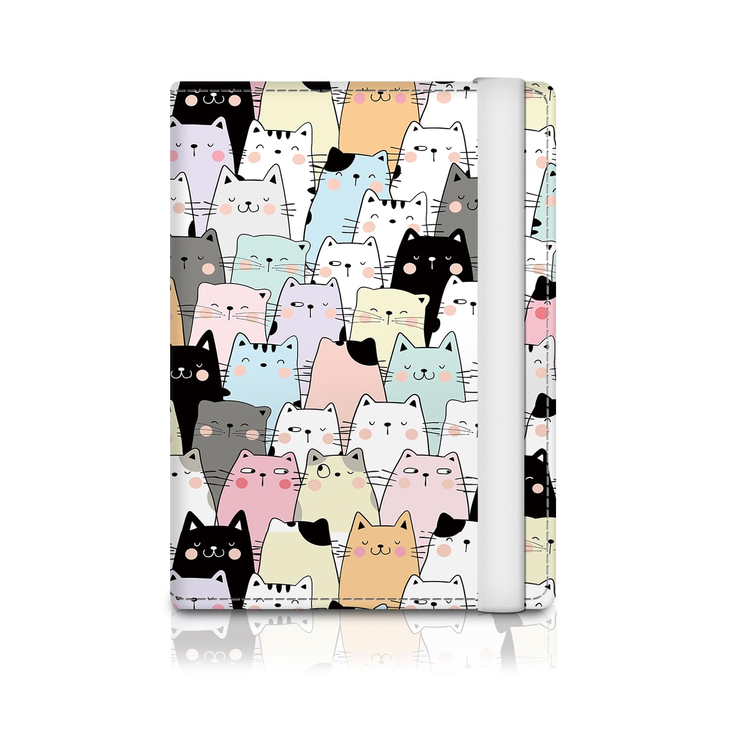 ATJFKIXL Passport Holder for Travel Essentials, RFID Premium Leather Passport Wallet Cover Case for Travel Must Haves Accessories, Passport Book