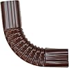 Aquabarrel 90 Degree Downspout Elbow Bell End | Super Easy Installation | 3x4 inches | Style A and B (Style B, White)