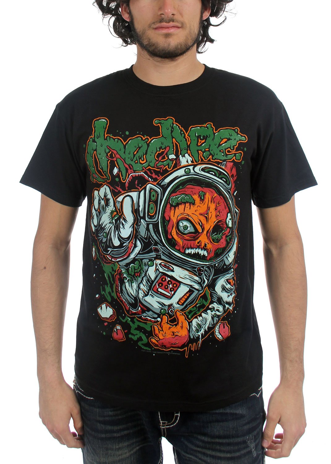 hed PE - Mens Space Blood T-Shirt in Black