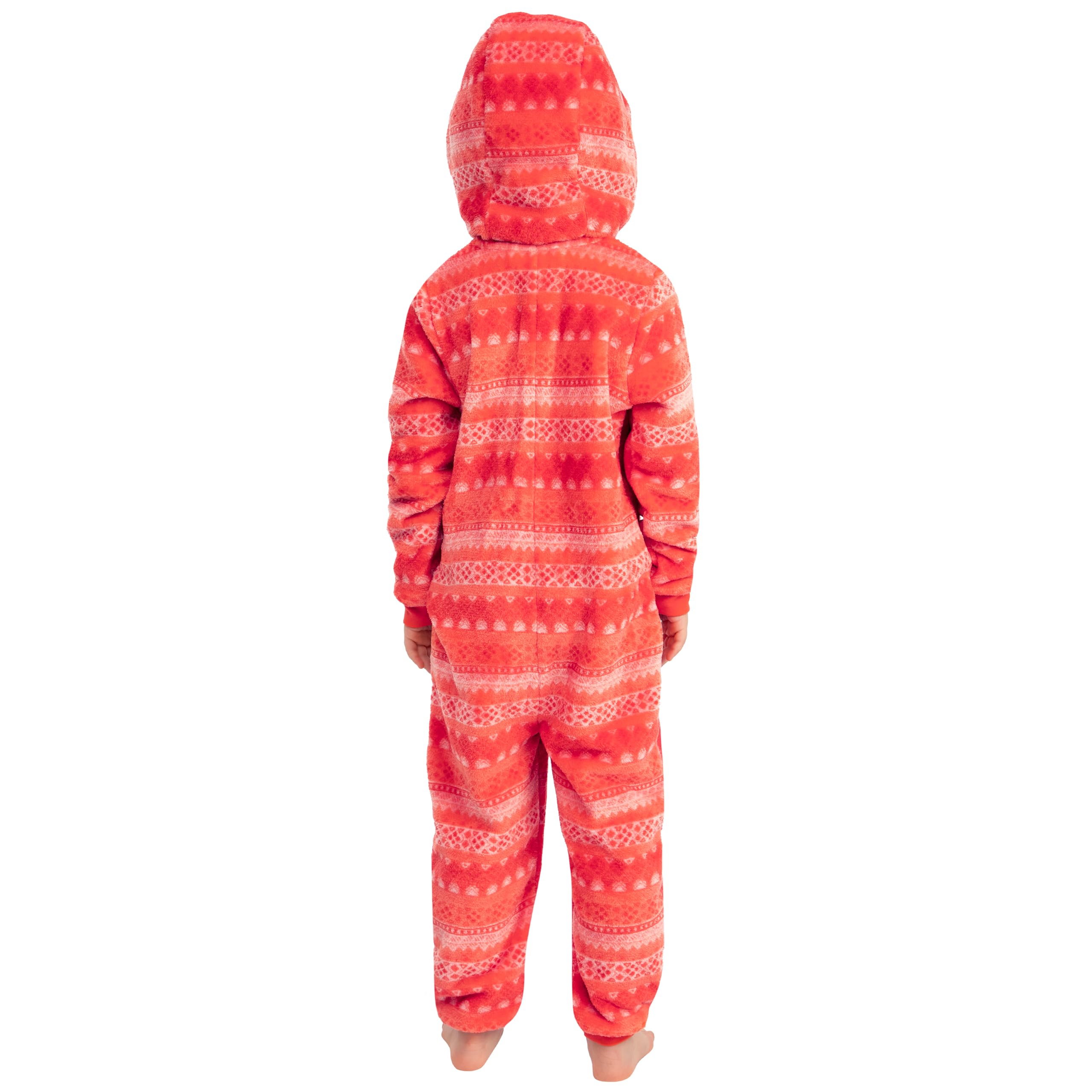 Disney Vaiana Onesie Mädchen, Kuscheliger Schlafoverall Kinder Aus Fleece, Moana Onesie Kinder Für Winter
