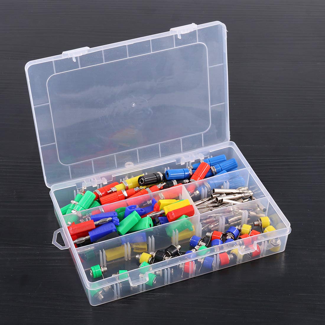 Buy Hilitchi 90 Pcs 3 Types 4mm Binding Post Banana Plug Socket