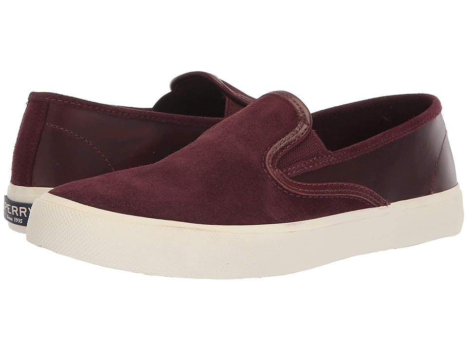 

Sperry Captain's Slip-On Leather (Burgundy) Men's Slip on Shoes