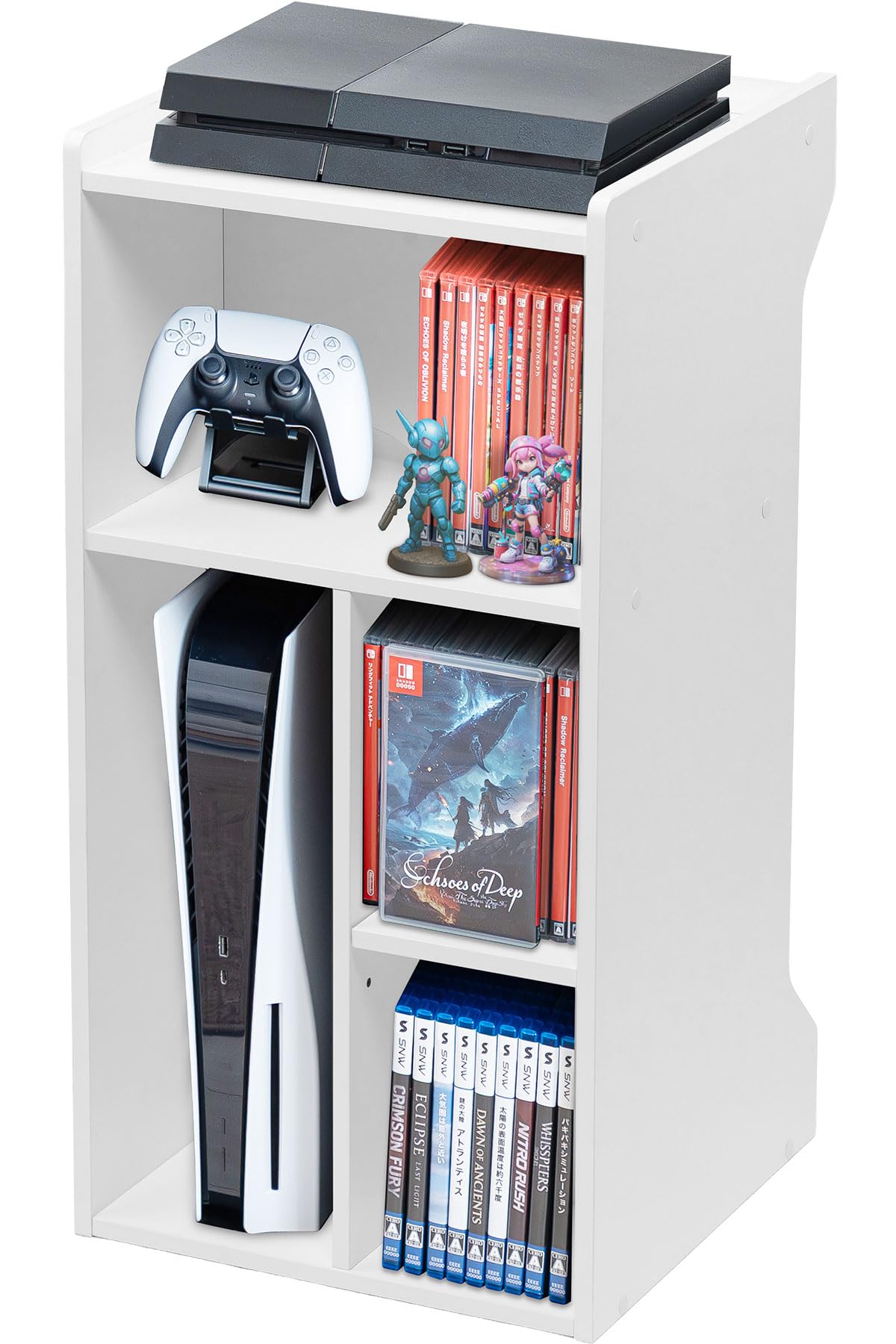 Amazon｜サンワダイレクト ゲーム機収納ラック 幅35×奥行34.5×高さ70cm