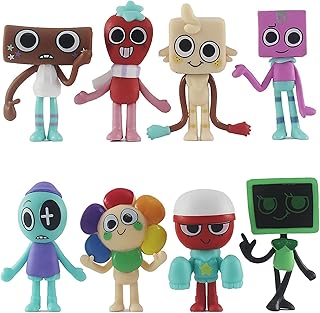 ダンディーズワールド フィギュア 8点セット ダンディーの世界 グッズ ミニフィギュア かわいい キャラクター 6~8cm 並行輸入品