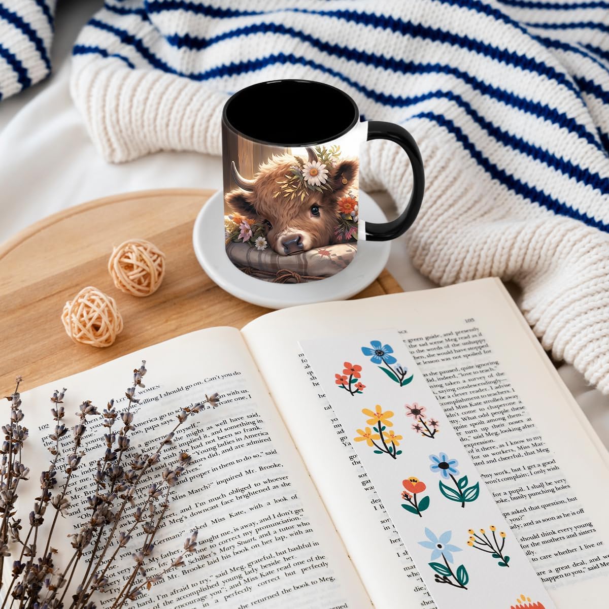 Highland Cow Gifts for Woman, Highland Cow Coffee Mug, Cow Iced Coffee Cup, Western Cows Gifts, Cow Gifts Set for Women Cow Lovers, Cows Drinking cup,11oz Mug