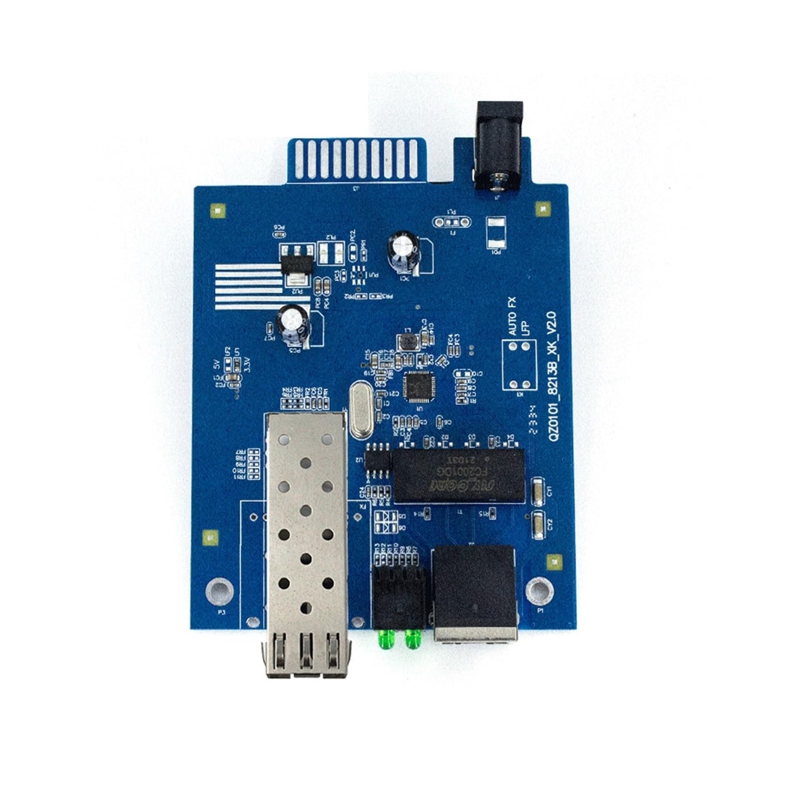 Konwerter wtykowy 1000/*-M 1 Rj45 1 SF.p Gigabitowy nadajnik światłowodowy z modułem AB(with SFP Module)