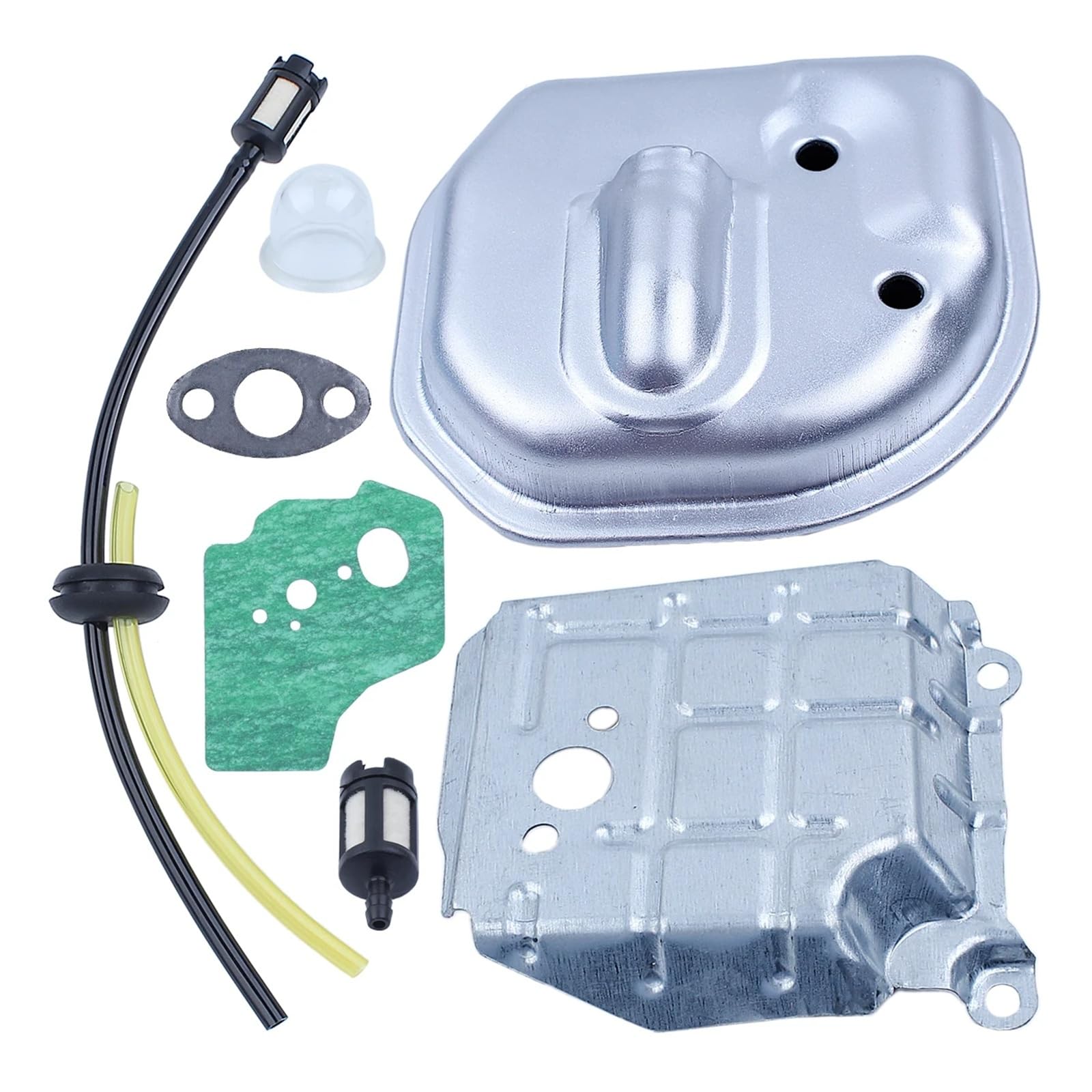 Junta aislante de escape for GX35, GX35NT, HHT35S, UMK435, cortacésped, motosierra, repuestos, Motosierra Gasolina