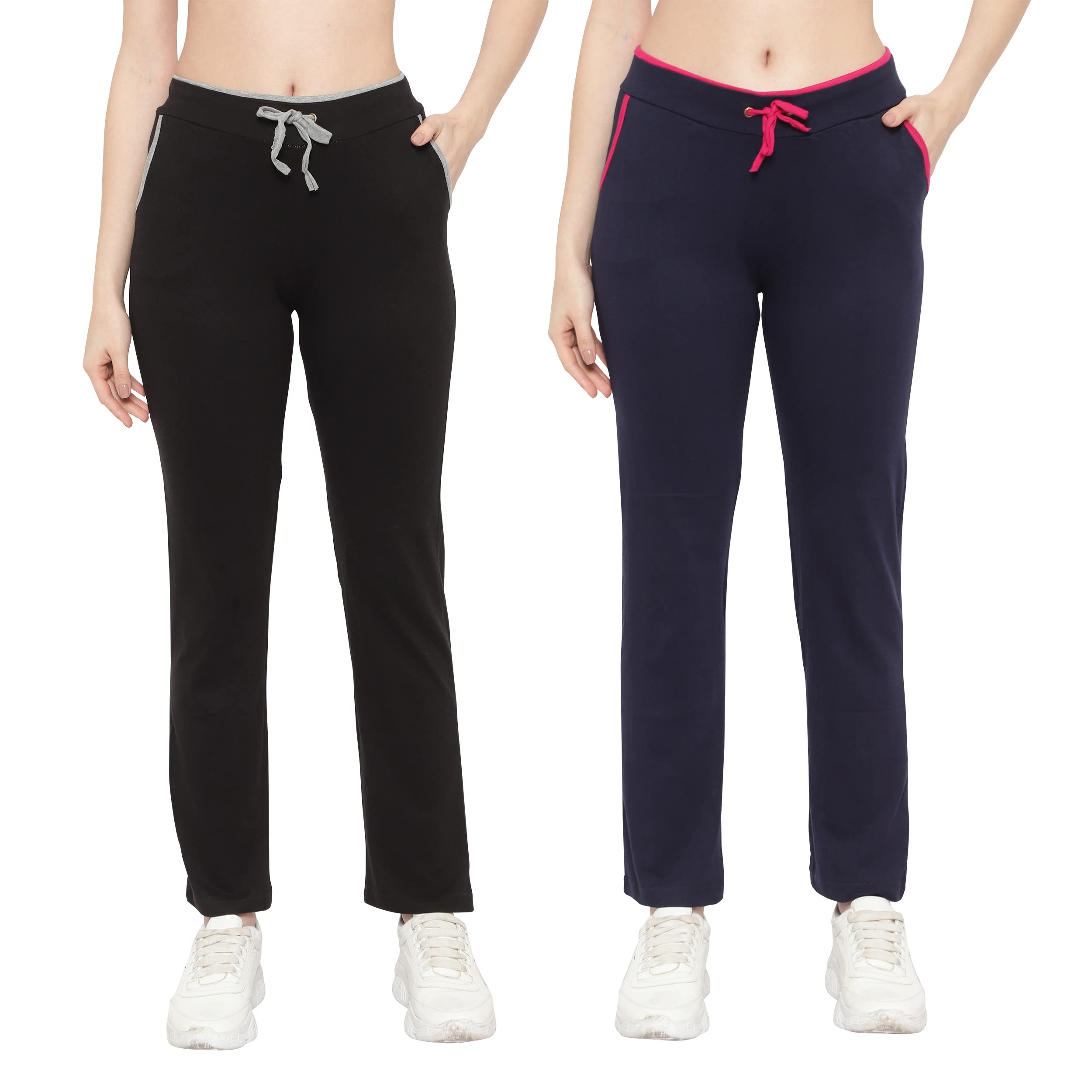Women Smart Tech+ Lounge Pants - Easy Stain Release, Moisture Wicking, Ultra Soft Lower (Pack of 2)-image-30