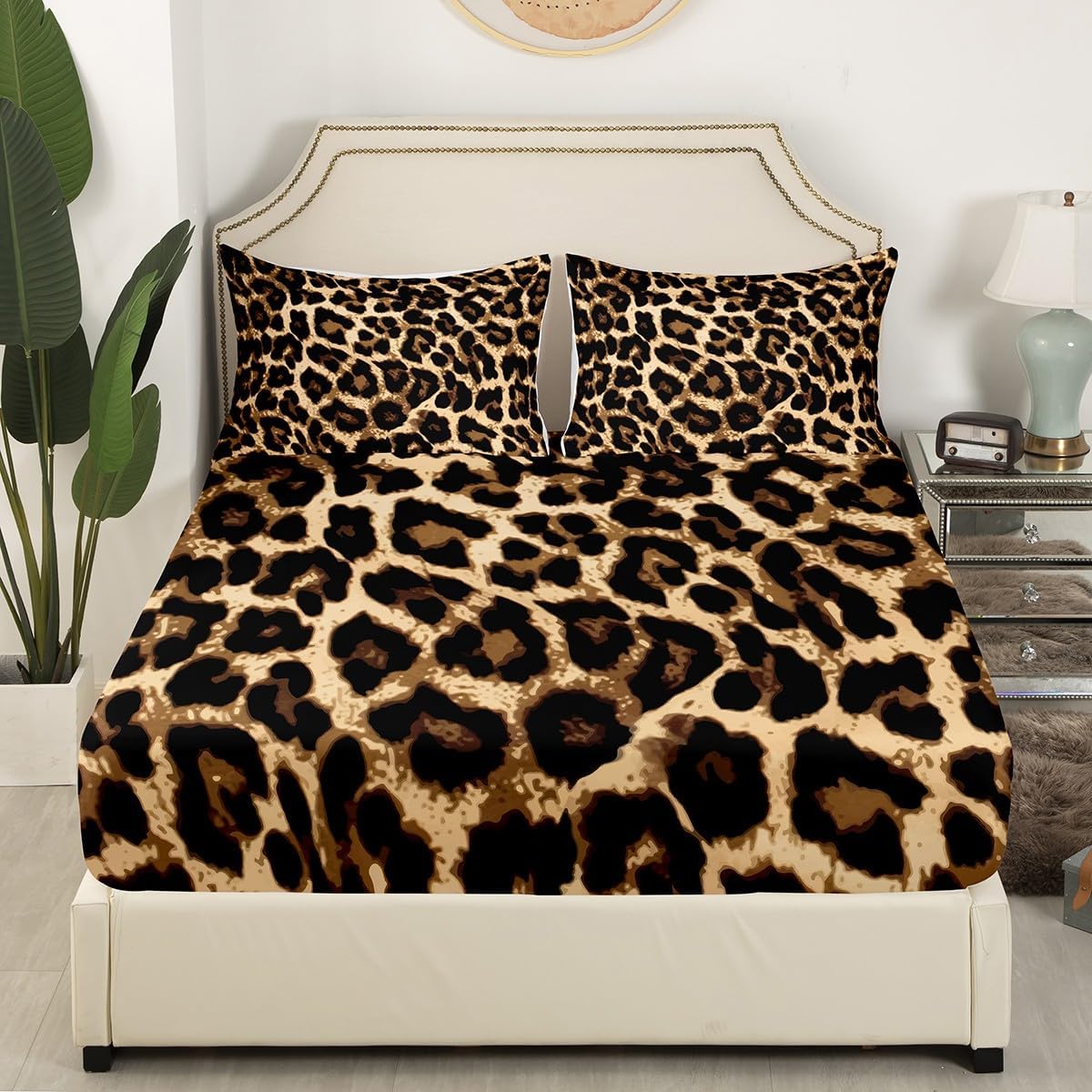 Feelyou Kids Full Cowboy 7 Piece Bedding Set Full Size, Wild West Desert Bed in a Bag Kids Wild West Desert Bedding Sets with Quilted Comforter, Flat Sheet, Fitted Sheet, Pillowcases, Pillow Covers