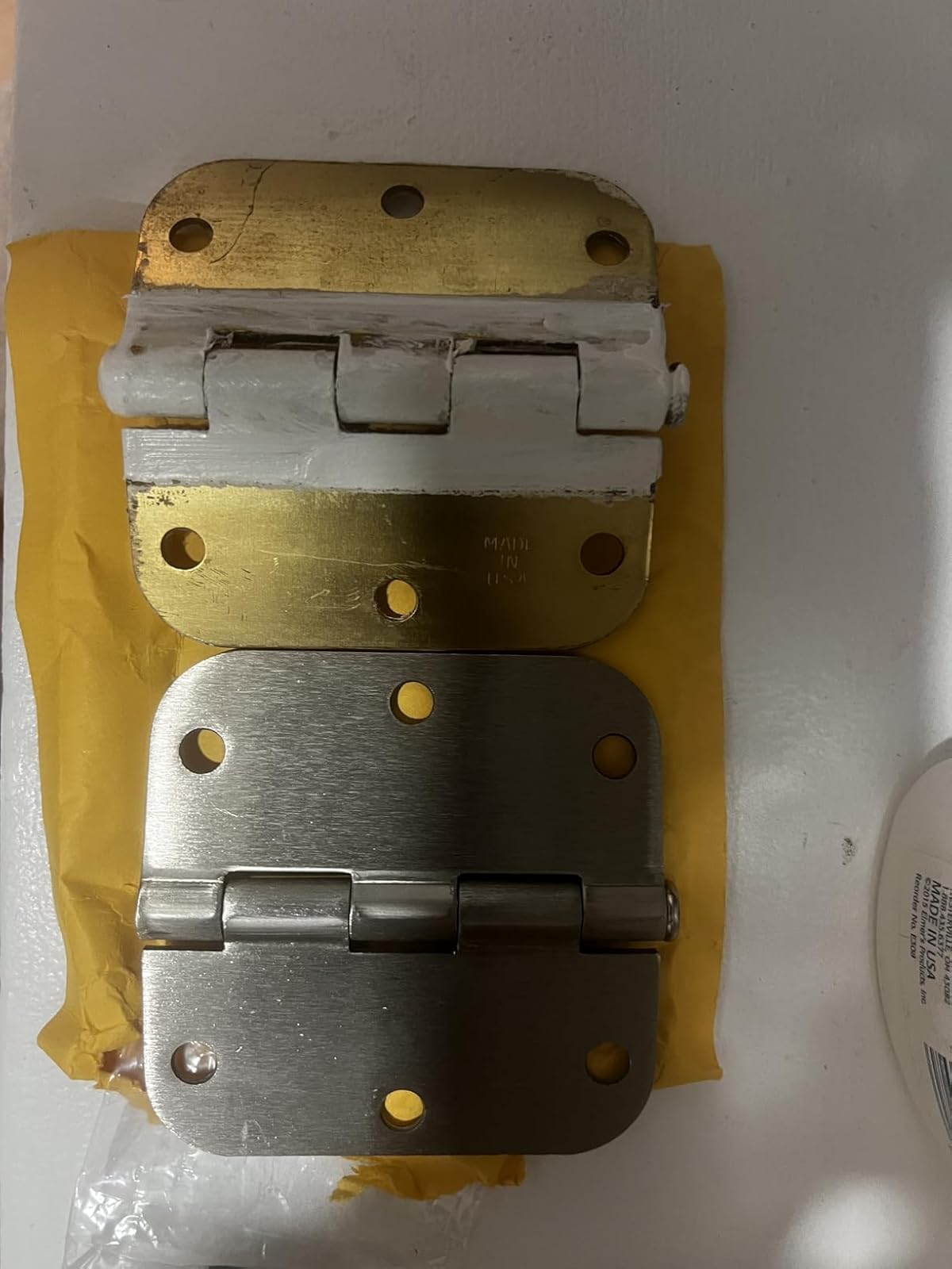 3.5" Door Hinges, 5/8" Radius photo review