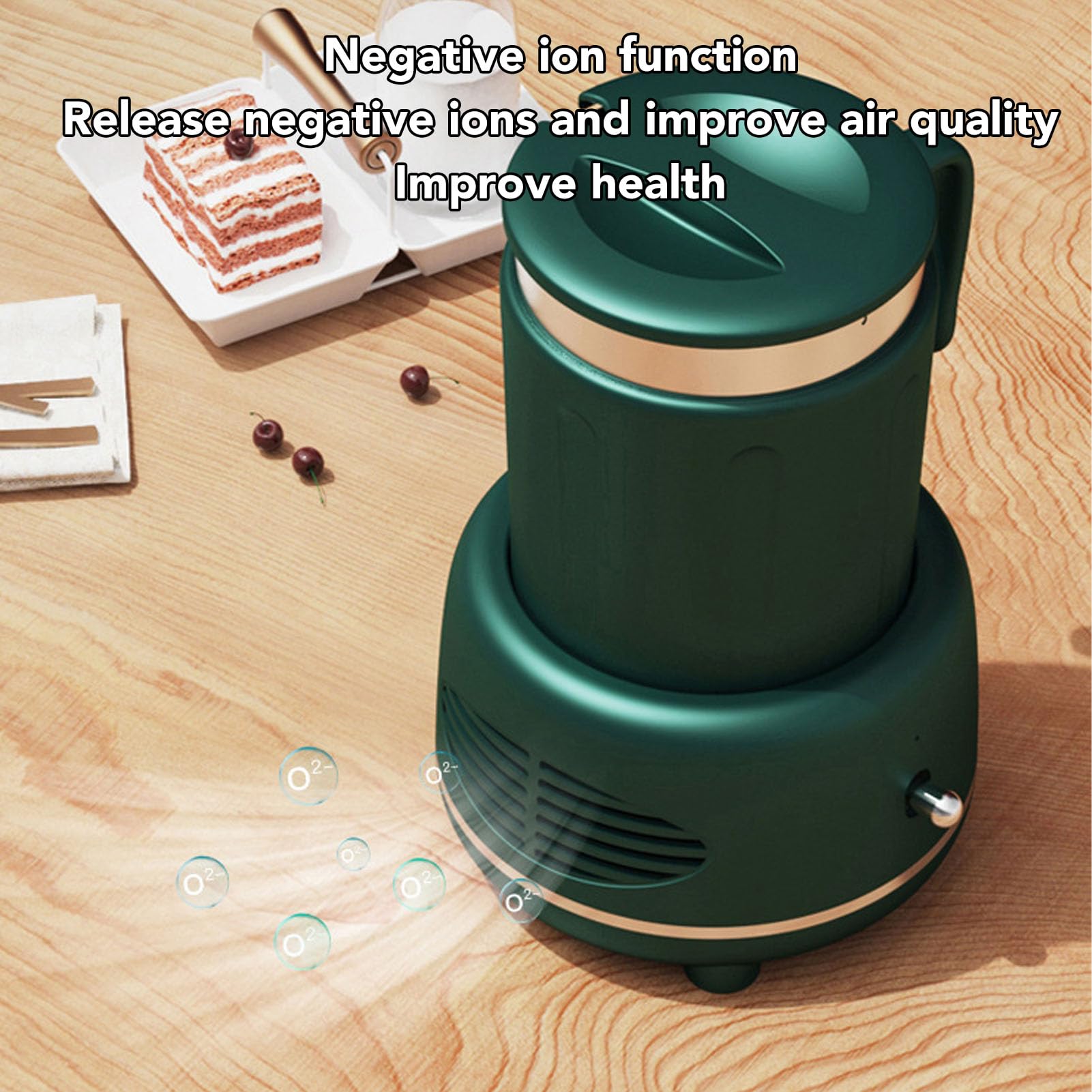 SUNGOOYUE Calentador de Tazas, Enfriador, Calentador de Tazas, Alimentado por USB, Inteligente, Portátil, Eléctrico, de Enfriamiento Rápido, Taza Calefactora para café, Leche, té, Verde