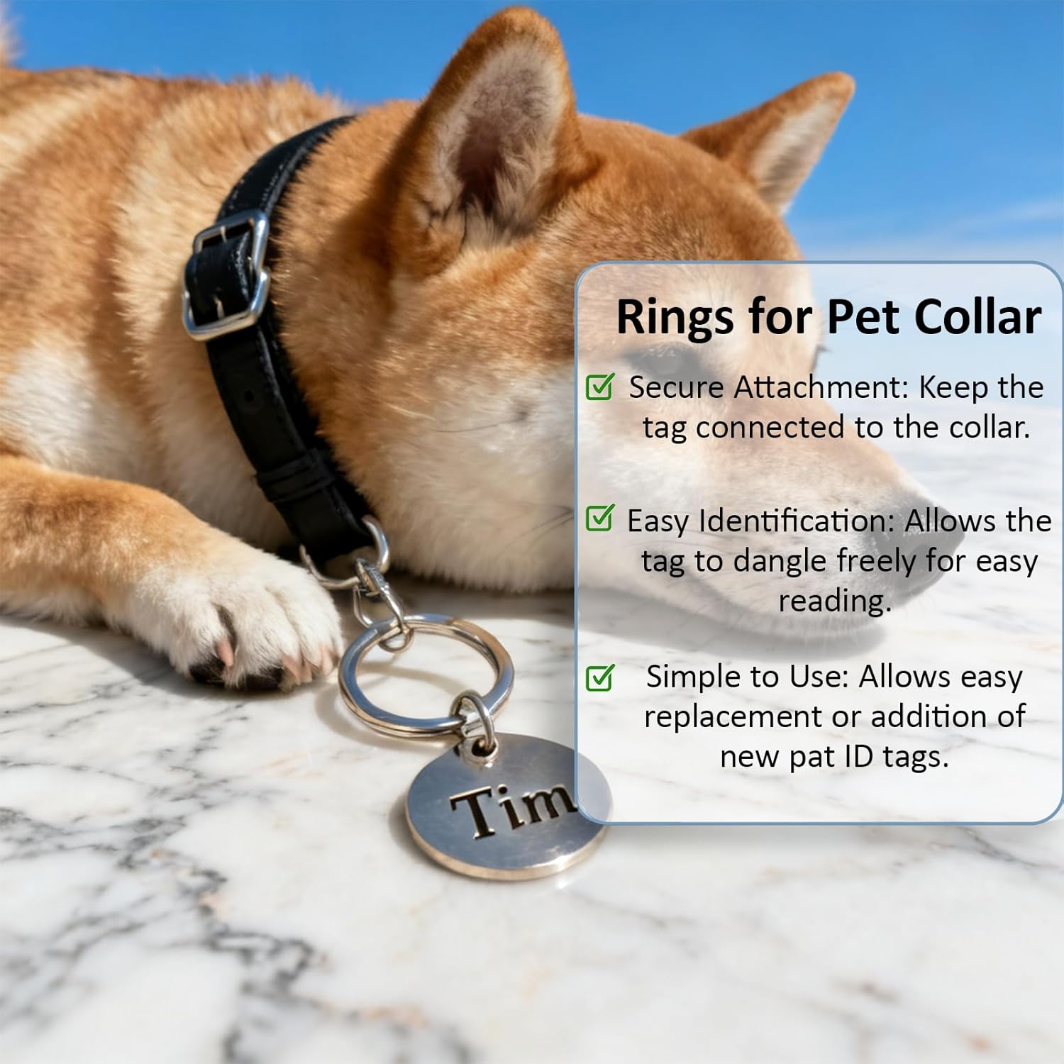 1/2'' 100PCS Small Split Key Rings for Keychains, Double Loops Metal Mini Key Ring for Jewelry Making Dog Luggage Tag Car Key DIY Crafts (Silver)