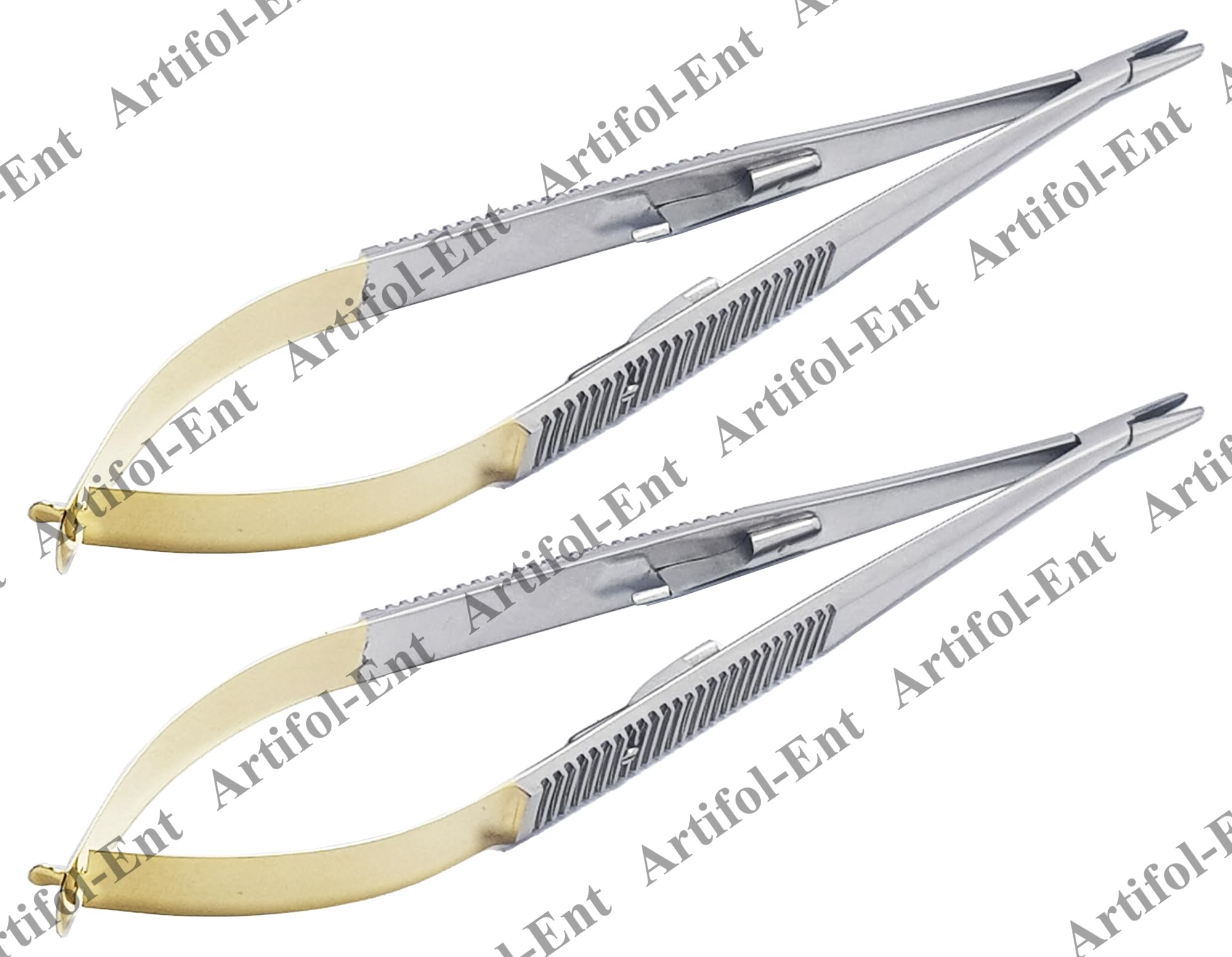 T/C Castroviejo Micro Needle Holder Straight 18 cm 7