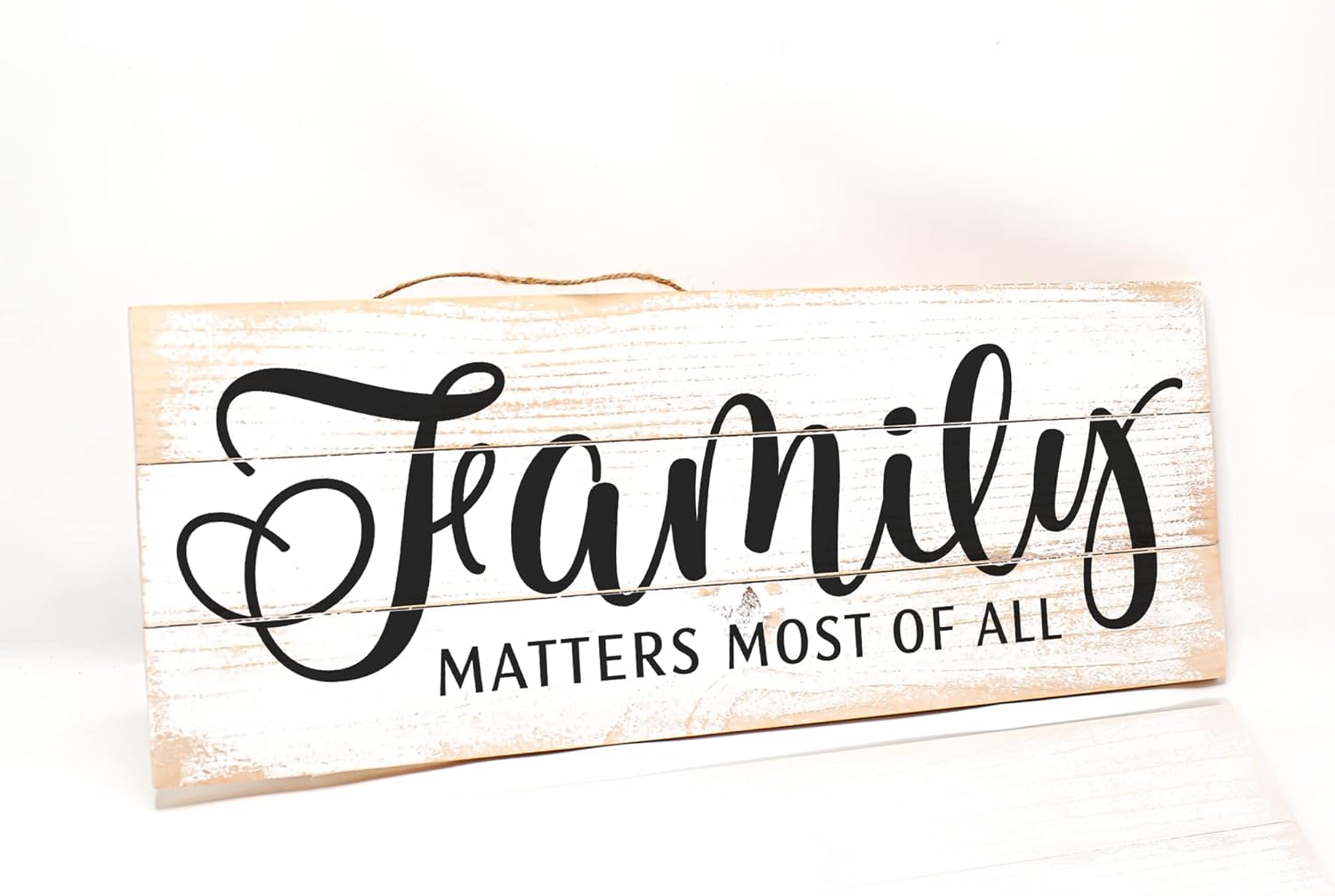 Family matters most of all, Family Kitchen Sign, Rustic Kitchen Decor, Vintage Kitchen & Dinning Room Decor, Farmhouse Wall Art - ARTSWAVE