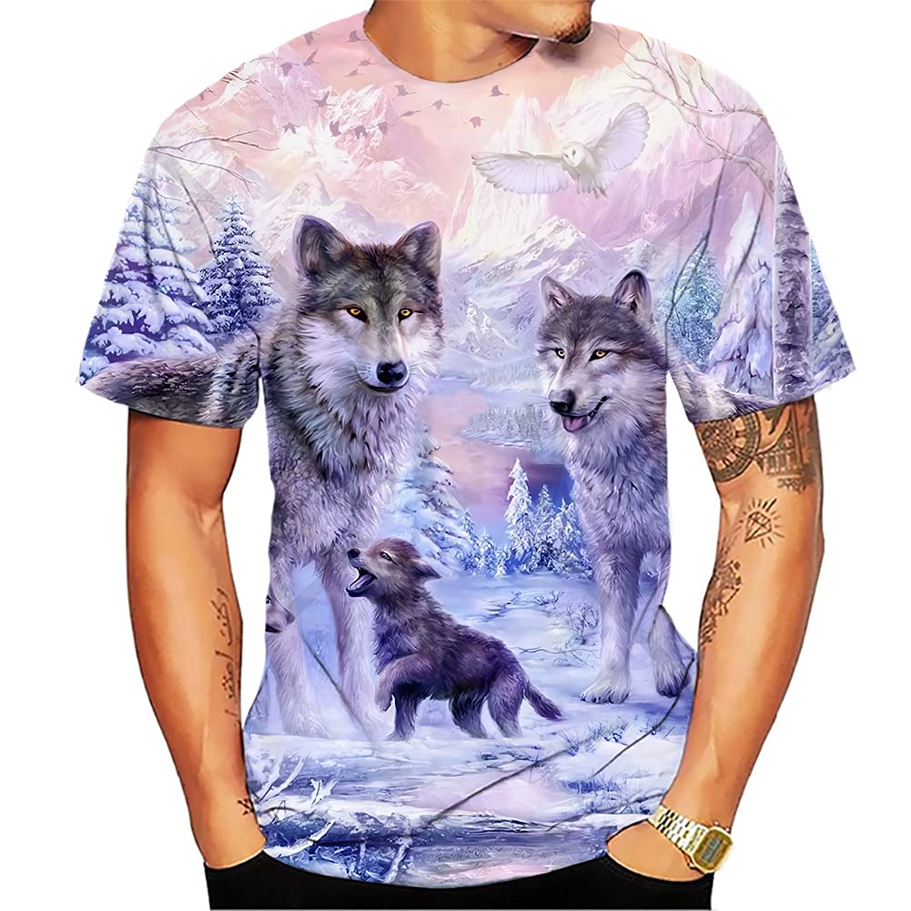 CndeyikeMen's Graphic T Shirts - Soft Fitted Cool Design Graphic Tees