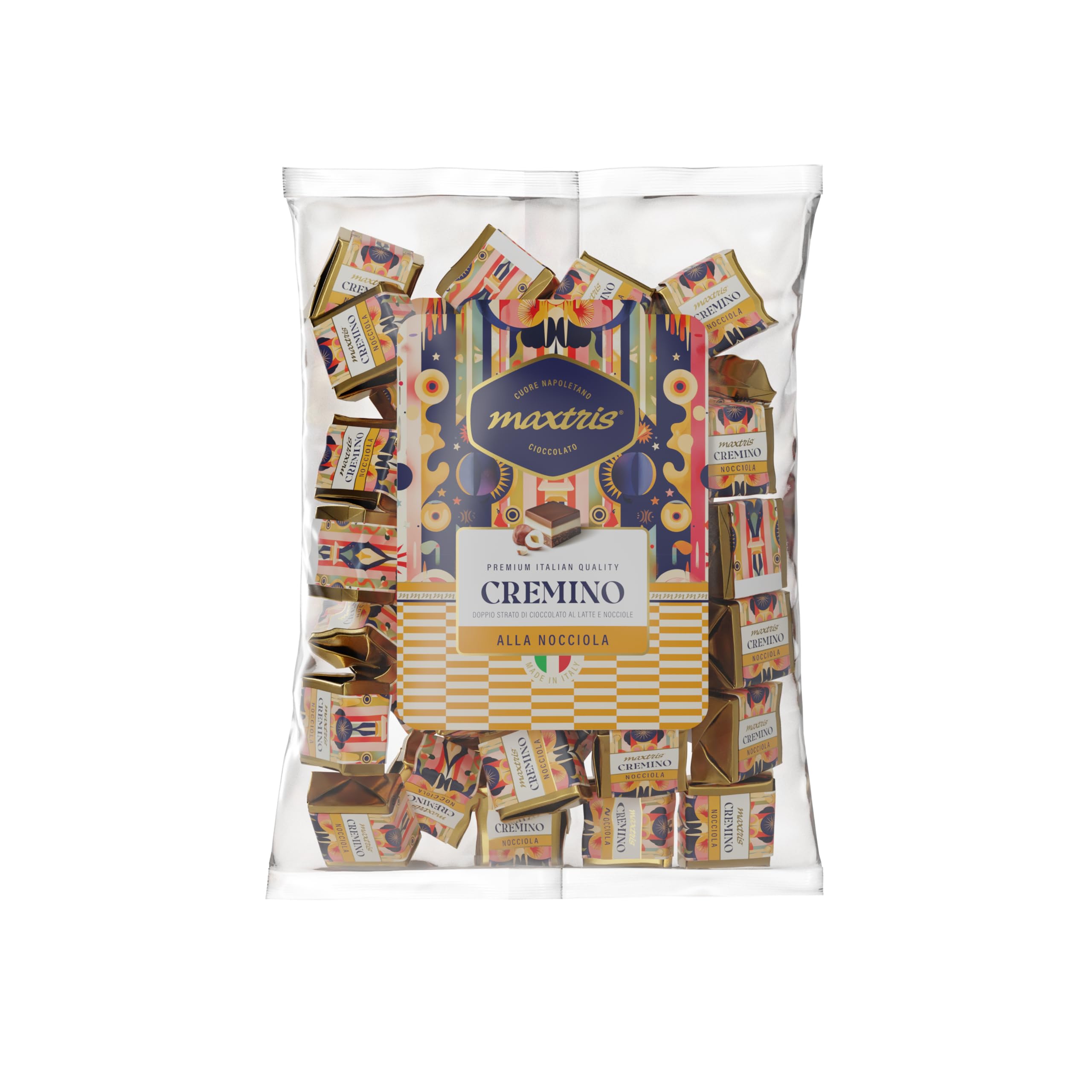 Confetti Maxtris - MAXTRIS CREMINO NOCCIOLA, BAG 1 KG