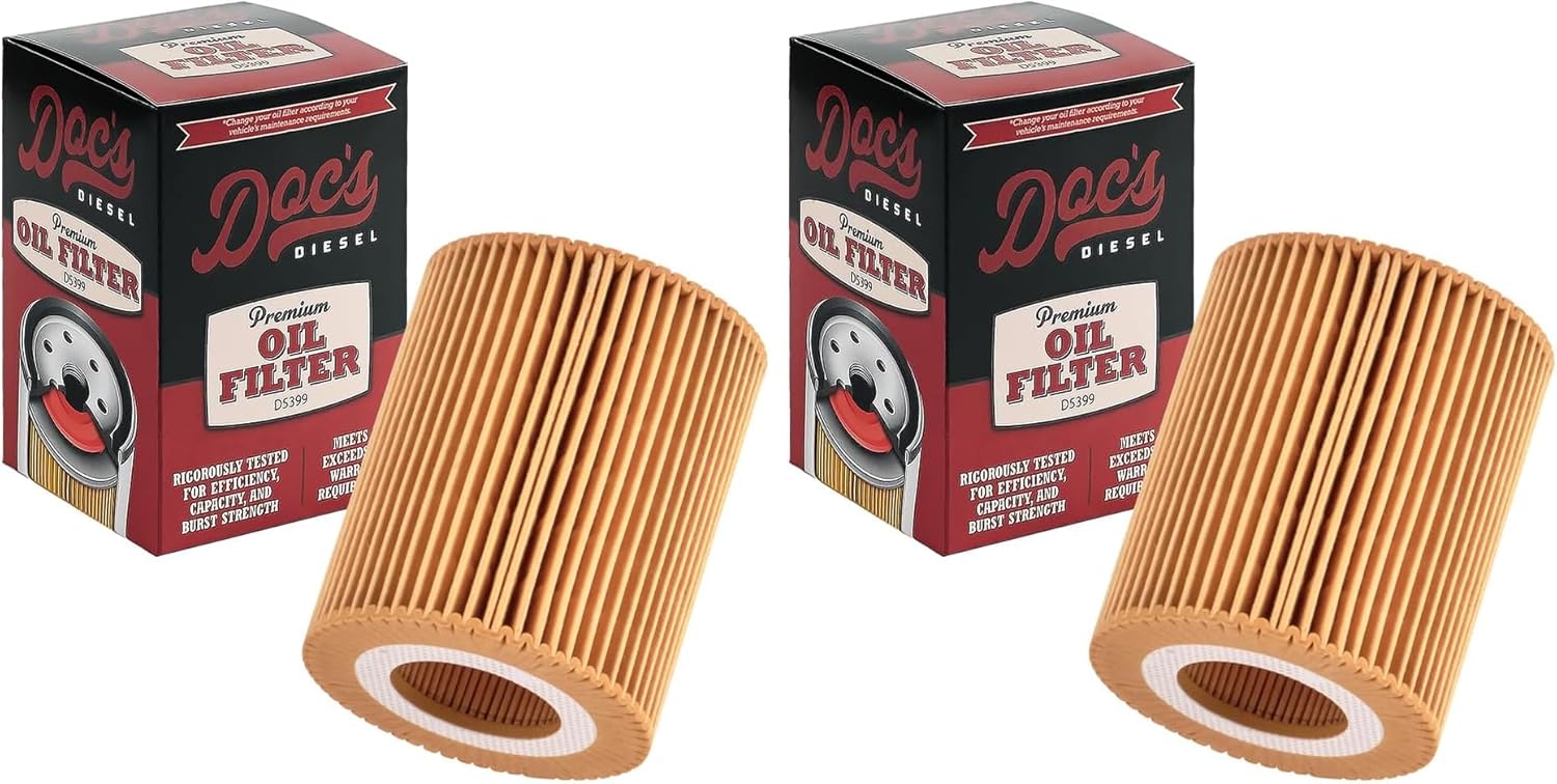 Doc's Diesel Oil Filter 12-Pack D10643-12 | Compatible with Ford F-150 3.0L Ecodiesel 2018+ | Replaces FL2081