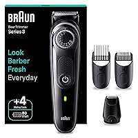 Braun Series 3 RASOIO ELETTRICO BARBA, Con lama barba Ultra Affilata