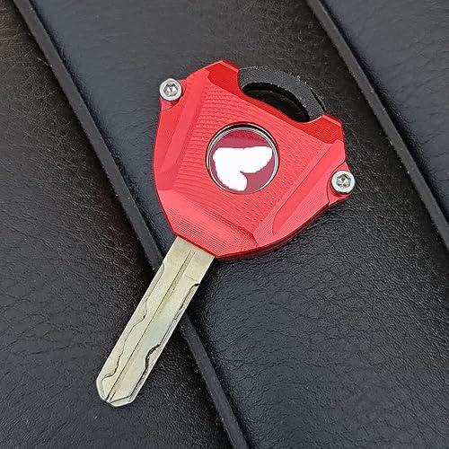 Miniatura 3 de Funda para llave de motocicleta CNC compatible con Honda Trail 125 CT125 Hunter Cub Monkey 125 Z125 todos los modelos (rojo)