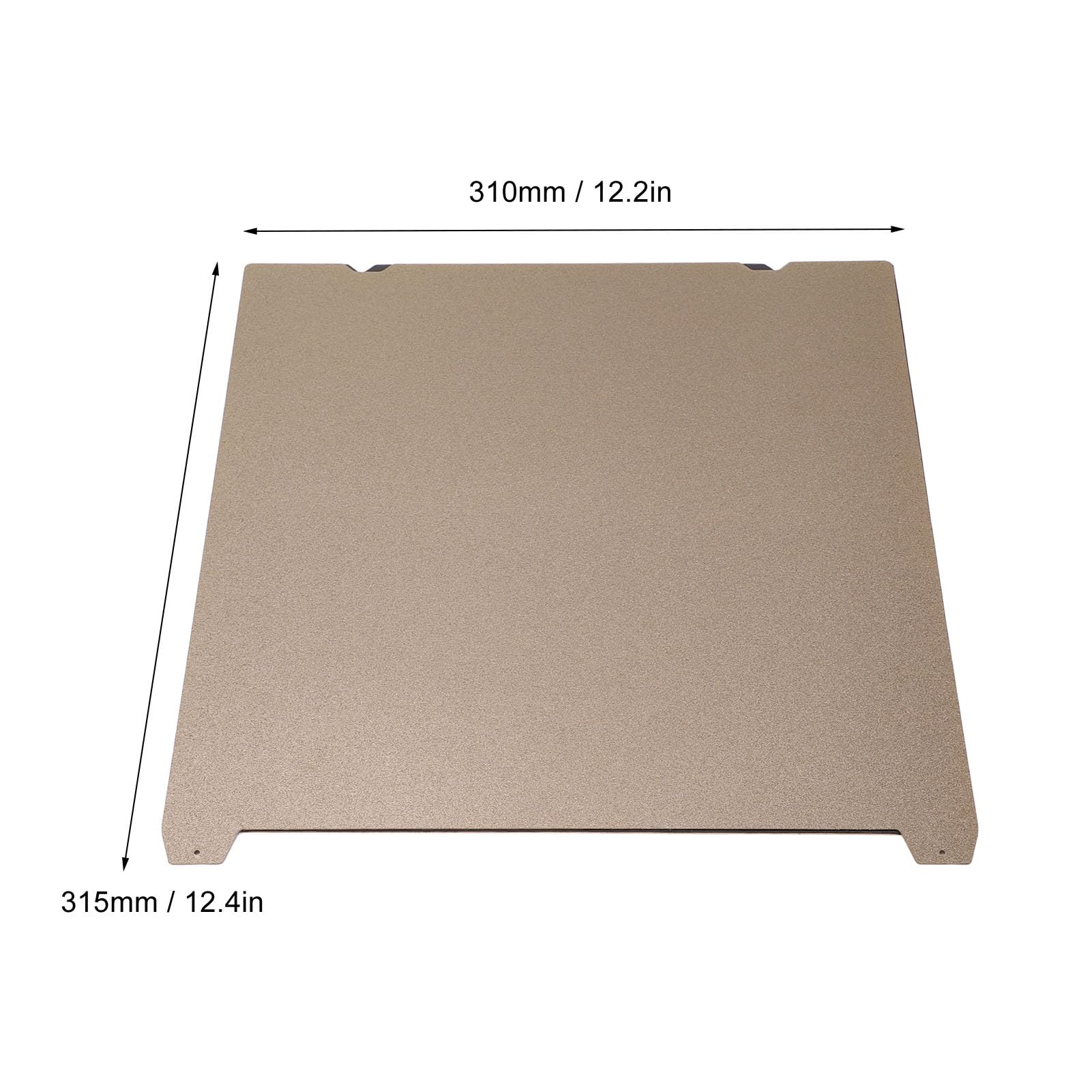 Stampante 3D Piastra di Costruzione Flessibile Forte Adesione Senza Intoppi Base Magnetica PEO PEI 315 X 310 Mm per K1 Massima, Superficie Versatile