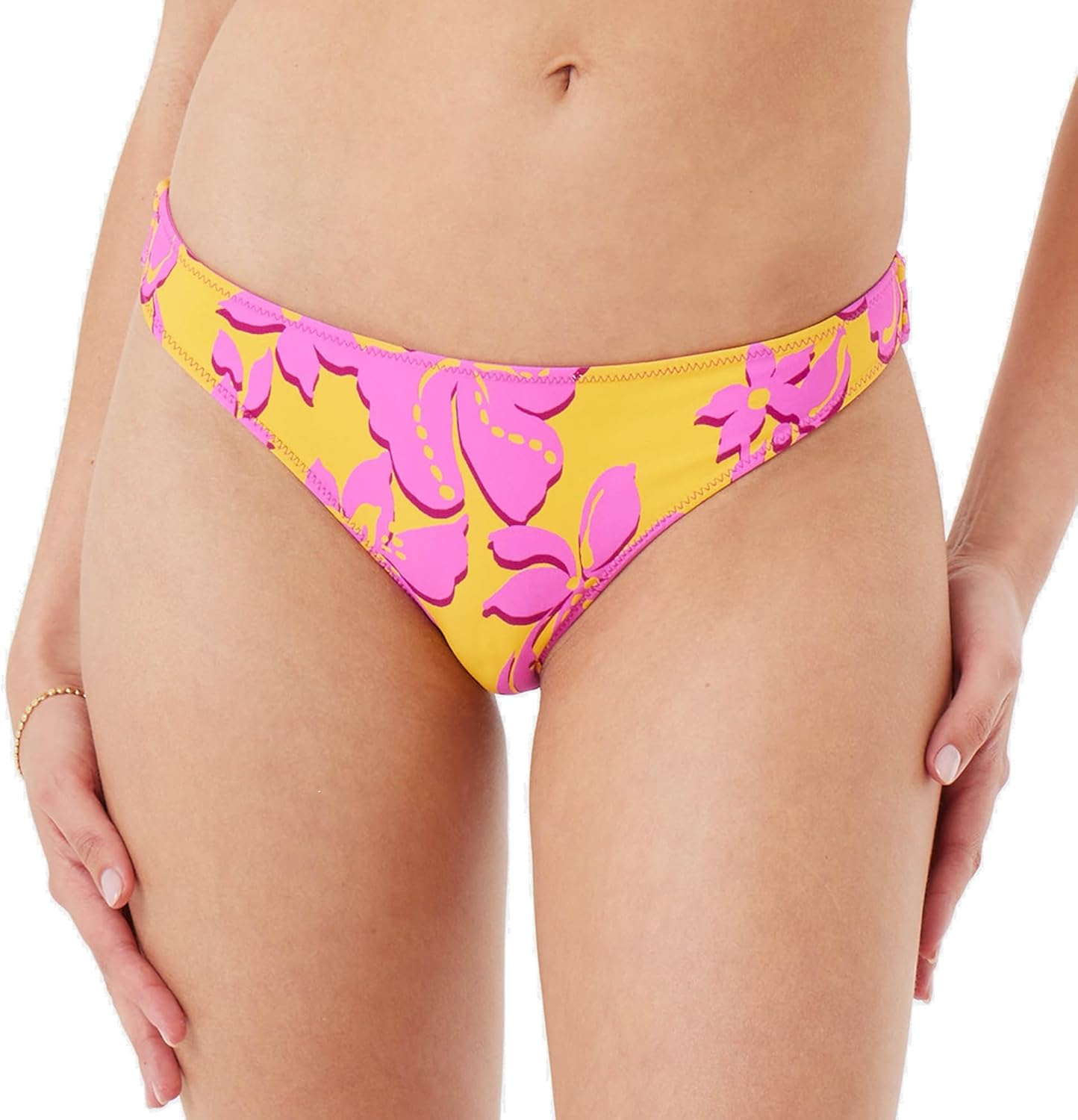 Roxy Women's Reversible Bikini Bottoms – UPF 50+, Quick-Dry, Stretch Fabric, Swimsuit Bottoms