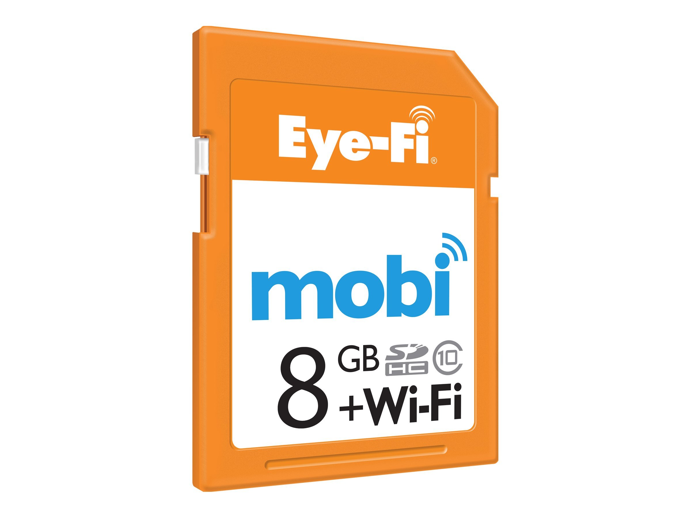 Eyefi Mobi 8GB Class 10 Wi-Fi SDHC Card with 90-day Eyefi Cloud Service (Mobi-8)
