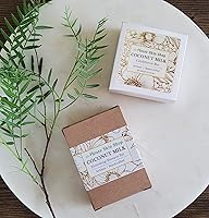 Vista 4 de Barra sólida del champú de la leche de coco, proceso en frío todo natural, sin parabenos