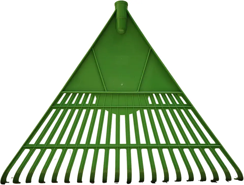 Vassoura Rastelo De Jardim Para Folhas, Grama, Palha, Feno, Sem Cabo