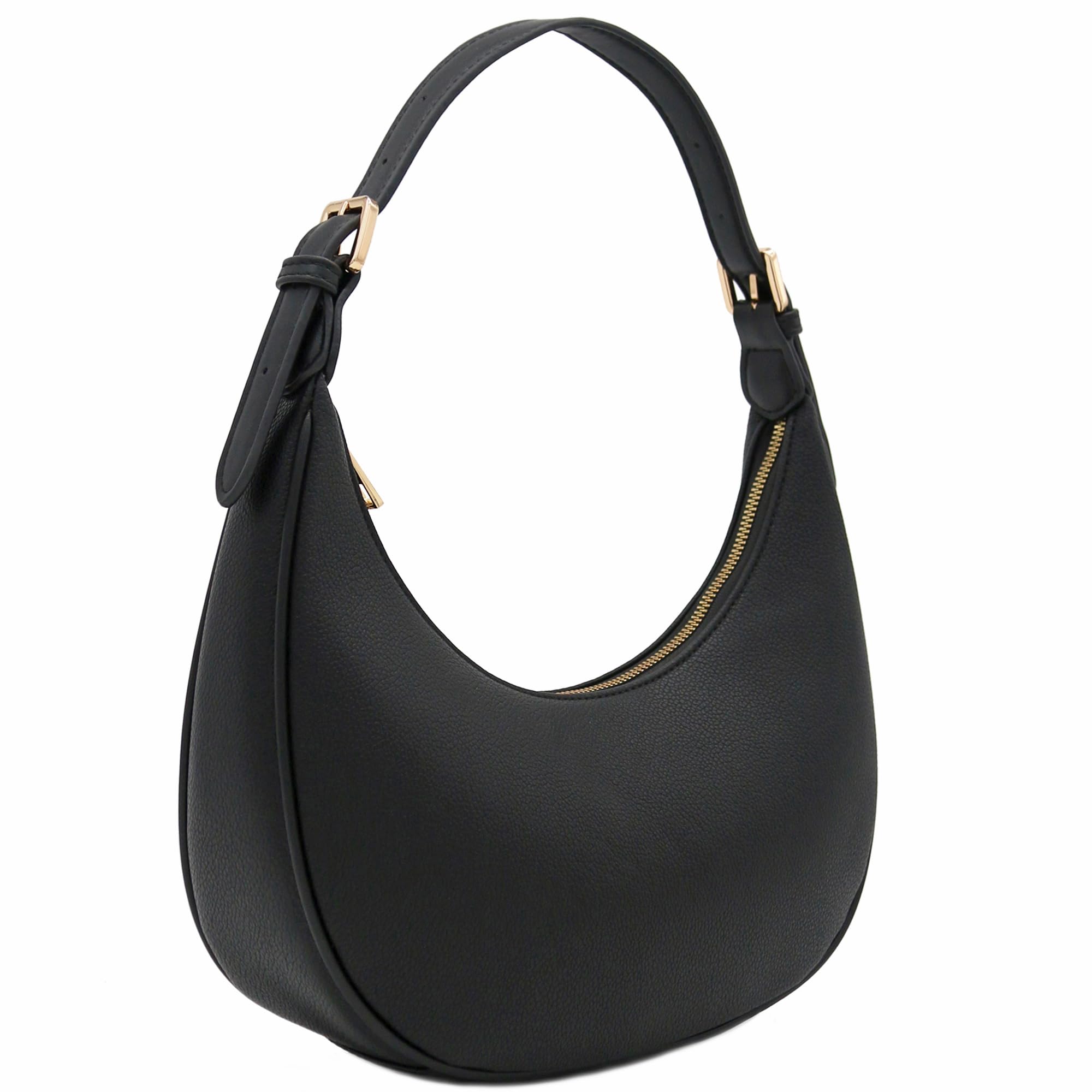 FashionPuzzle Elegant Crescent Shoulder Bag