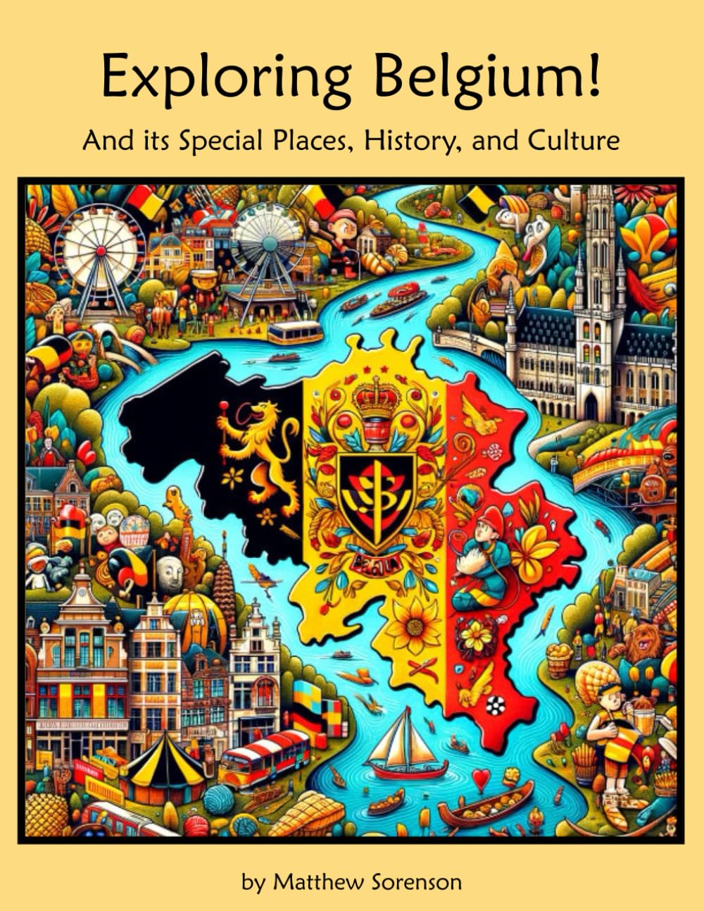 Exploring Belgium Workbook For Curious Kids: A Fun, Interactive Guide to Belgium's Special Places, Culture, and History! (Exploring the World for Curious Kids)