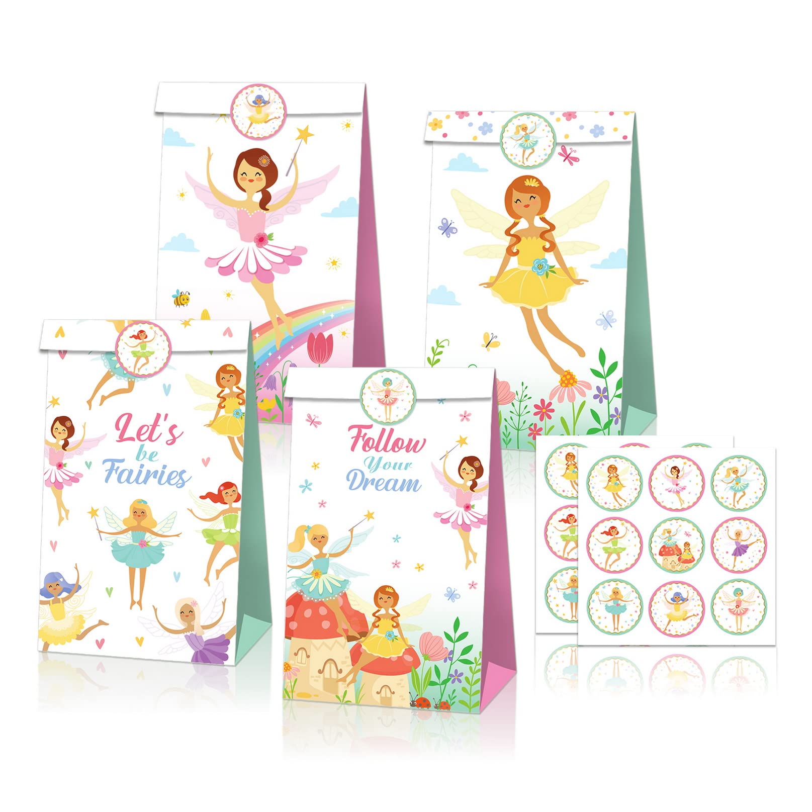 Logbuch-Verlag 25 piccoli sacchetti carta blu battesimo compleanno