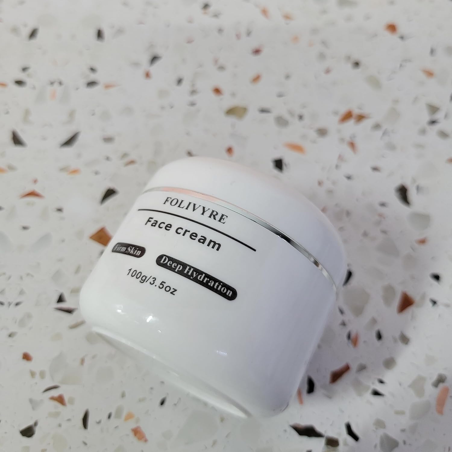 FOLIVYRE Face cream Anti-Aging Moisturizing Facial Cream for All Skin Types, Hydrating Anti-Wrinkle Daily Skin Lotion 100g image 5