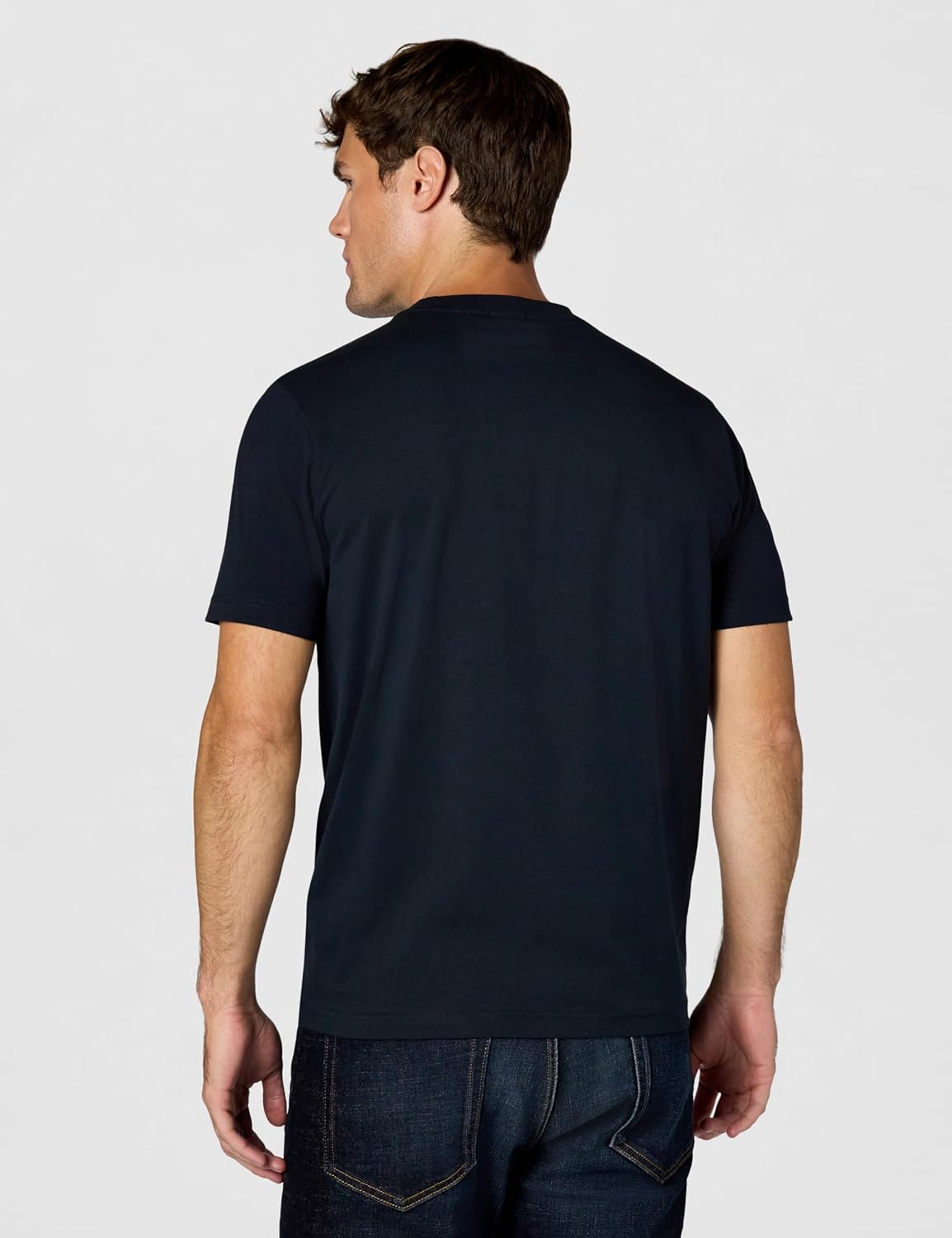 BOSS Men's Contrast Logo Cotton Stretch T-Shirt - Image 3