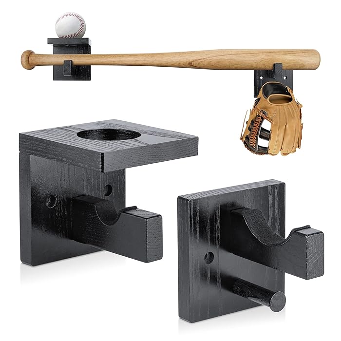 Buy AK KYC Baseball Bat Wall Mount Softball Bat Holder Stand for