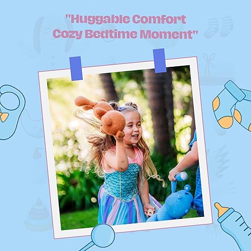 Miniatura 5 de Oso de peluche de ganchillo de gran corazón, soporte emocional de ganchillo, mini oso de peluche, hecho a mano, adorable y seguro, oso de peluche de